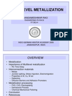 Multilevel Metallization