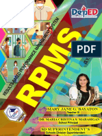 Bayaton Mary Jane Rpms Portfolio For Teacher I III S.Y. 2021 2022