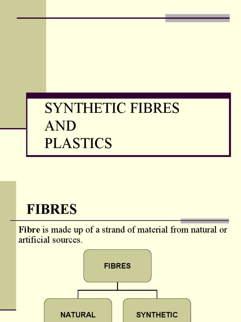 Synthetic Fibres Grade VIII PDF