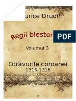 Maurice Druon Regii Blestemati Vol 3 Otravurile Coroanei