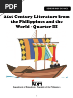 21st Century Literature From The Philippines and The World - Quarter III