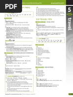 Speak Out-Preintermediate Answer Key - Unit 5 (Part1)