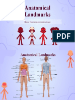 Anatomical Landmarks: Here Is Where Your Presentation Begins