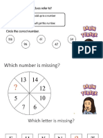 Gr3 Aug4 Number Patterns