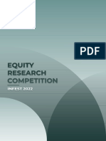 Equity Research Competition INFEST 2022