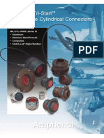 Amphenol Tri-Start Subminiature Cylindrical Connectors