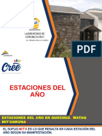 LECCION-09-ESTACIONES DEL AÑO EN QUECHUA- CREE 2022