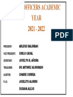 Gpta Officers Year 2021 - 2022