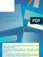Physical Science: Grade 11