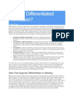 What Is Differentiated Instruction