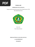 Makalah Materi Pai 1 Dimas Mb Pai IV.1