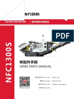China NFLG NFC1300S Mobile Cone Crusher Spare Parts Manual 2022