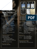 Plugin-nokia c2-01 Data Sheet