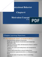 Organizational Behavior Chapter-6 Motivation Concepts: By:Berihun Muche (PHD)