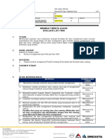 WI Berita Acara Evaluasi List Item