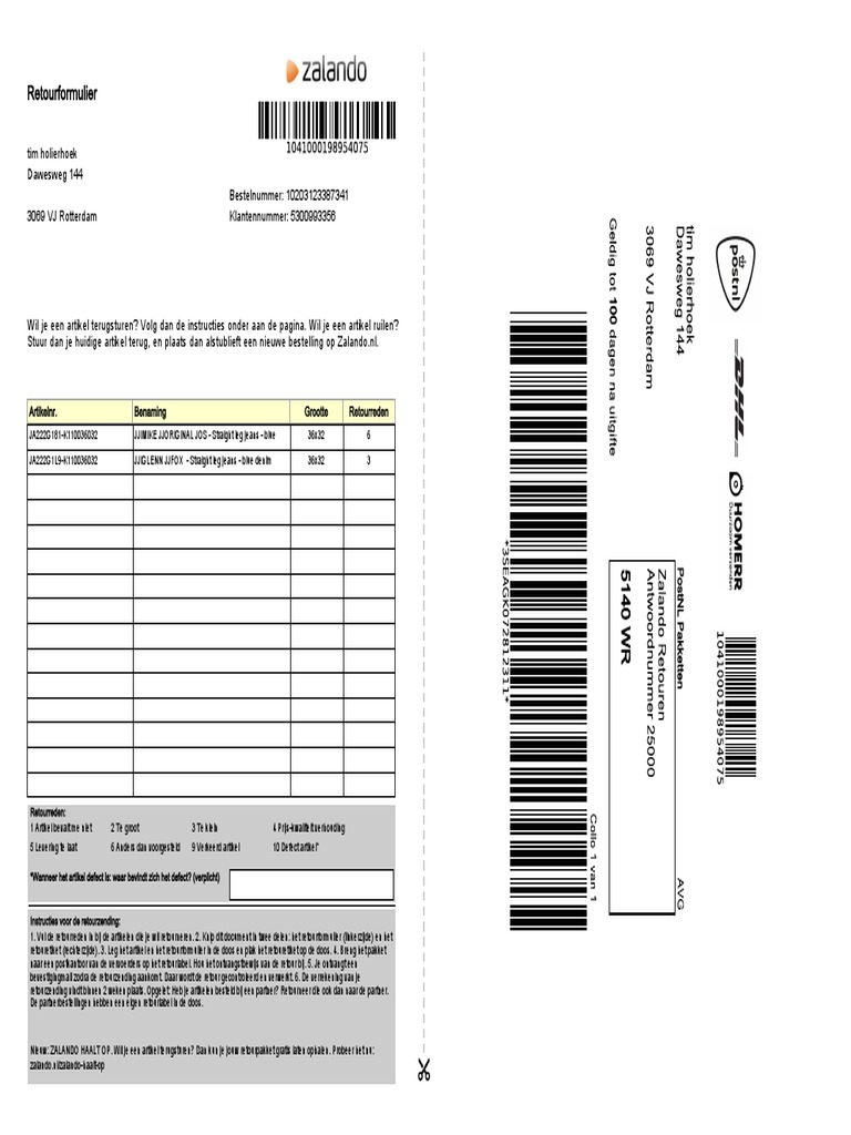 Retourlabel Eb3a01f8 Dfec 4c24 B90a 0e1ebe196974 | PDF