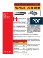 Chromium Steel Rolls: Hitachi Metals America, LTD