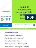 Negociación Sobre Una Cuestión PDF