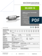 OEM Pressure Transmitter Low Cost: Applications