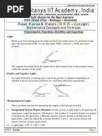 Trigonometric Functions, Identities and Equations