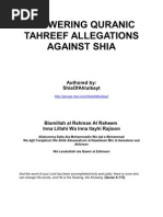 Download Answering Quranic Tahreef Allegations by Faraz Haider SN58619895 doc pdf