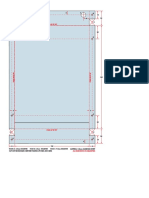 RFSigGen Enclosure Base Cutting Diagram