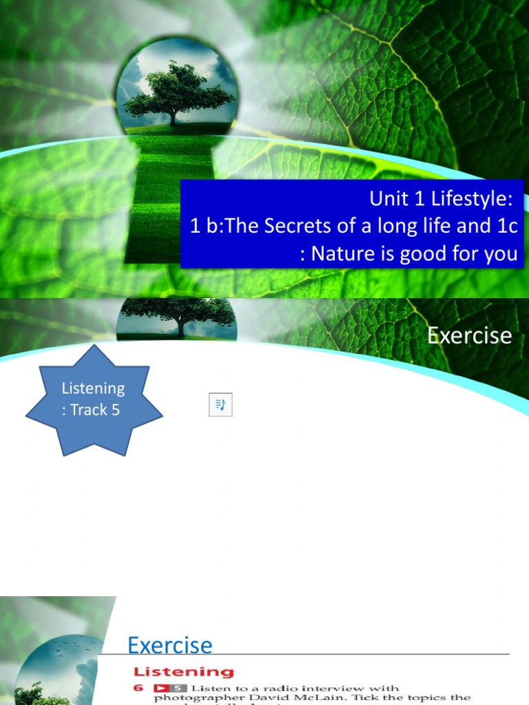 Natural Lifestyle for Longevity | PDF | Wellness