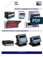 Technical Manual Weight Indicators: DGT: Indicator, Repeater, Transmitter of Weight