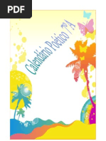 Calendário Poético 7ºA