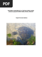 Download BIOQUMICA SANGUNEA DE LA TORTUGA VERDE JUVENIL  by Karumb SN58620319 doc pdf