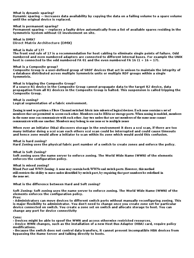 Storage Interview Questions Gops (1) (1) .Doc 13112008 PDF