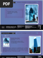 Fountain Place Tower, por Henry N. Cobb - estudo