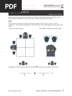 Pigeon Genetics Worksheet Interactive