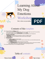 Learning About My Dog's Emotions Workshop by Slidesgo