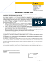 Standing Authority Under Securities and Futures (Client Money) Rules