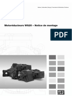 Motoréducteurs WG20 Notice de Montage