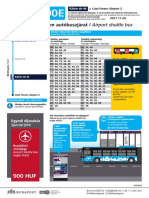 Repülőtéri Közvetlen Autóbuszjárat / Airport Shuttle Bus: Felszállás Az Első Ajtón