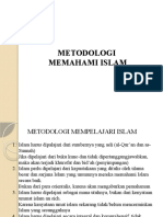 Metodologi Memahami Islam