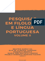 Final Volume Ii Pesquisas em Filologia e Língua Portuguesa