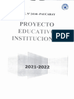 Proyecto Educativo Institucional