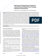 Differential Settlements of Embankment Treated by Cement Fly-Ash Gravel Pile and Sheet Pile in Freeway Extension Constructions - Lil Et Al. 2017