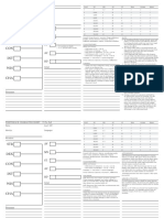 Level / XP: Languages: Name: Identity:: Whitehack Character Sheet The Strong