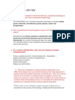 Comparative Advantage & Regional Trade Benefits