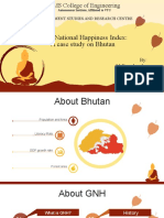 Gross National Happiness Index: A Case Study On Bhutan: Management Studies and Research Centre