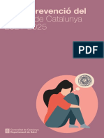 Pla de Prevencio Del Suicidi de Catalunya 2021 2025