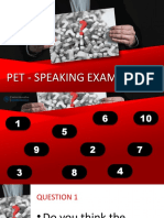Pet - Speaking Exam Debate