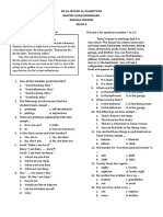 Madrasah English Exam Questions