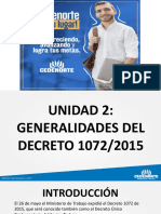 Generalidaes Decreto 1072-2015