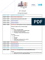 Draft Agenda - 13th MiNE INDIA 2022