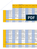 Agenda semanal professores